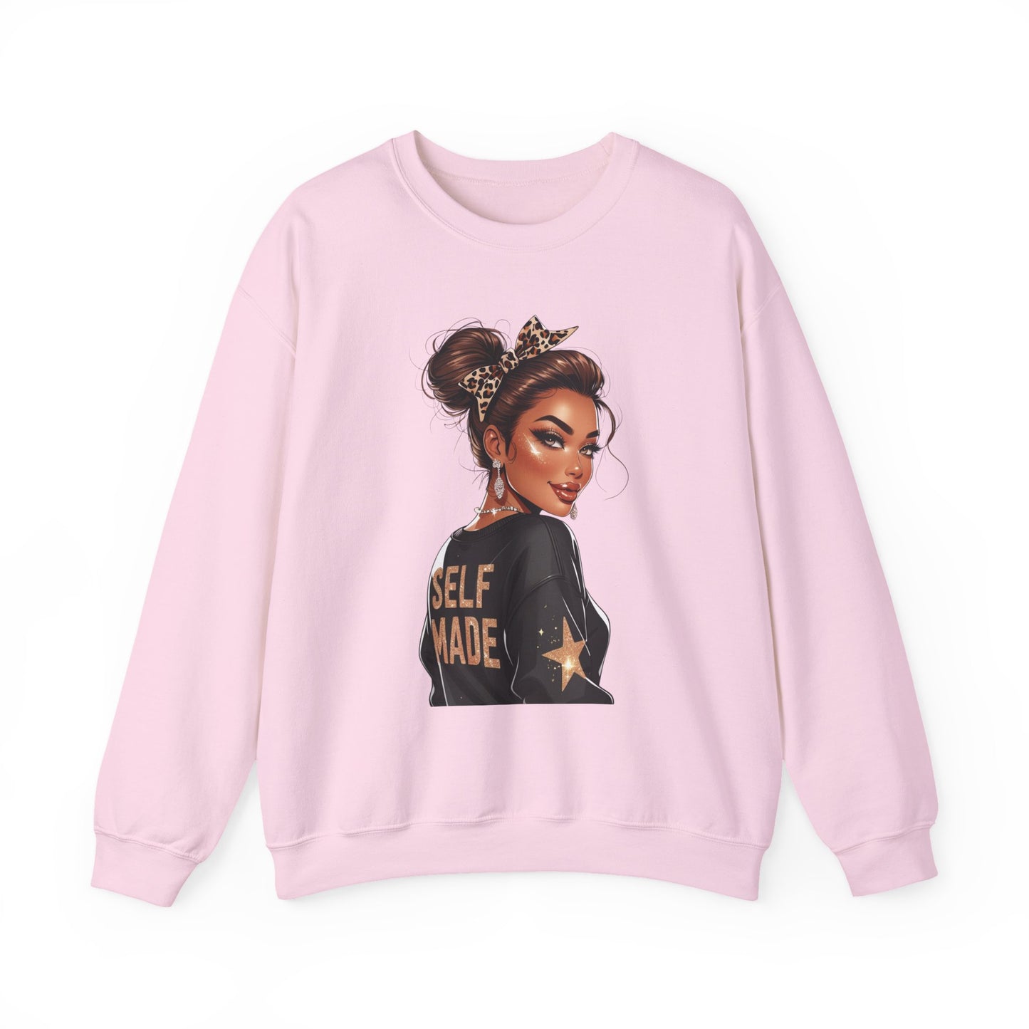 Self Made Crewneck Sweatshirt, Empowerment Gift