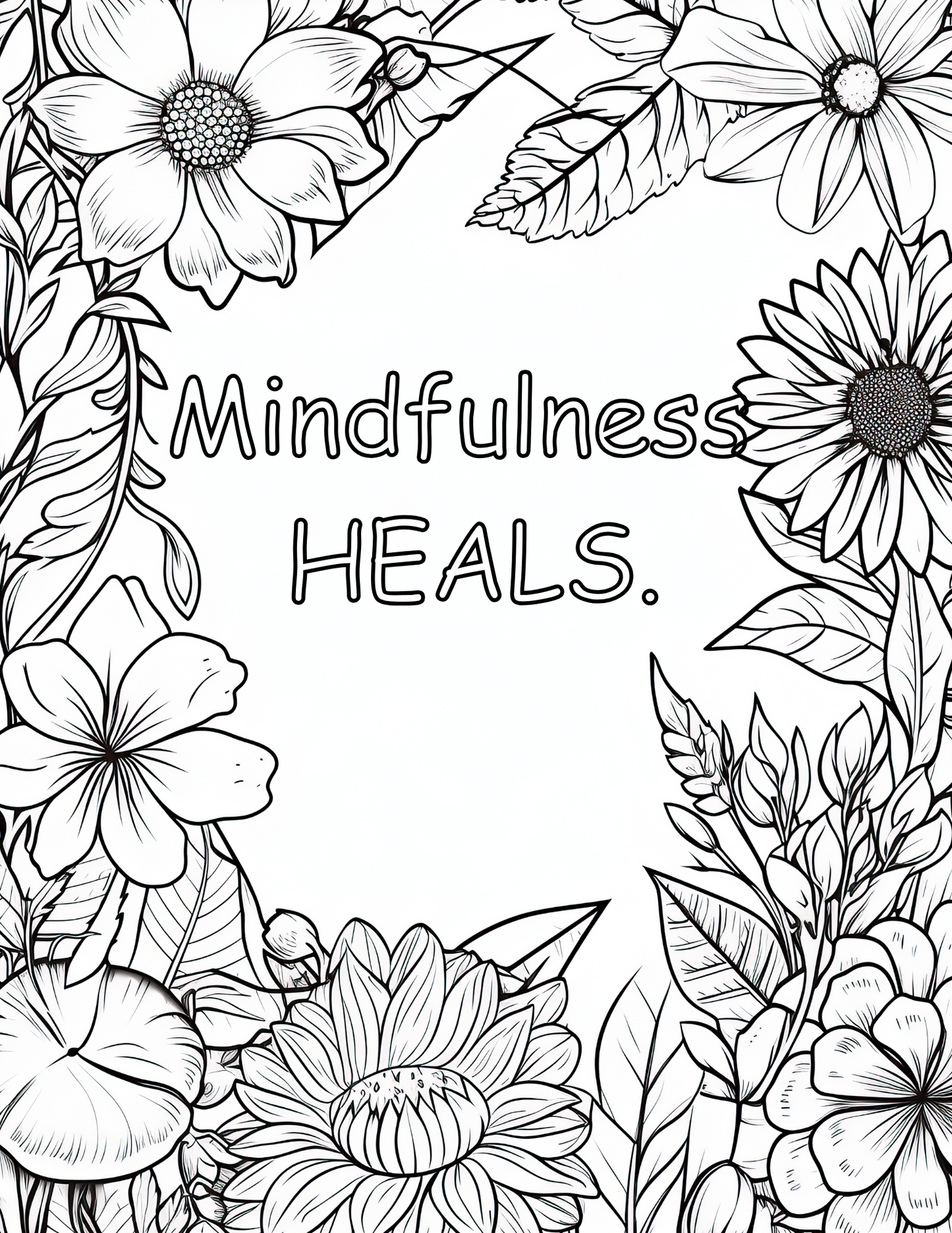 Speak Softly to your Soul Coloring Book