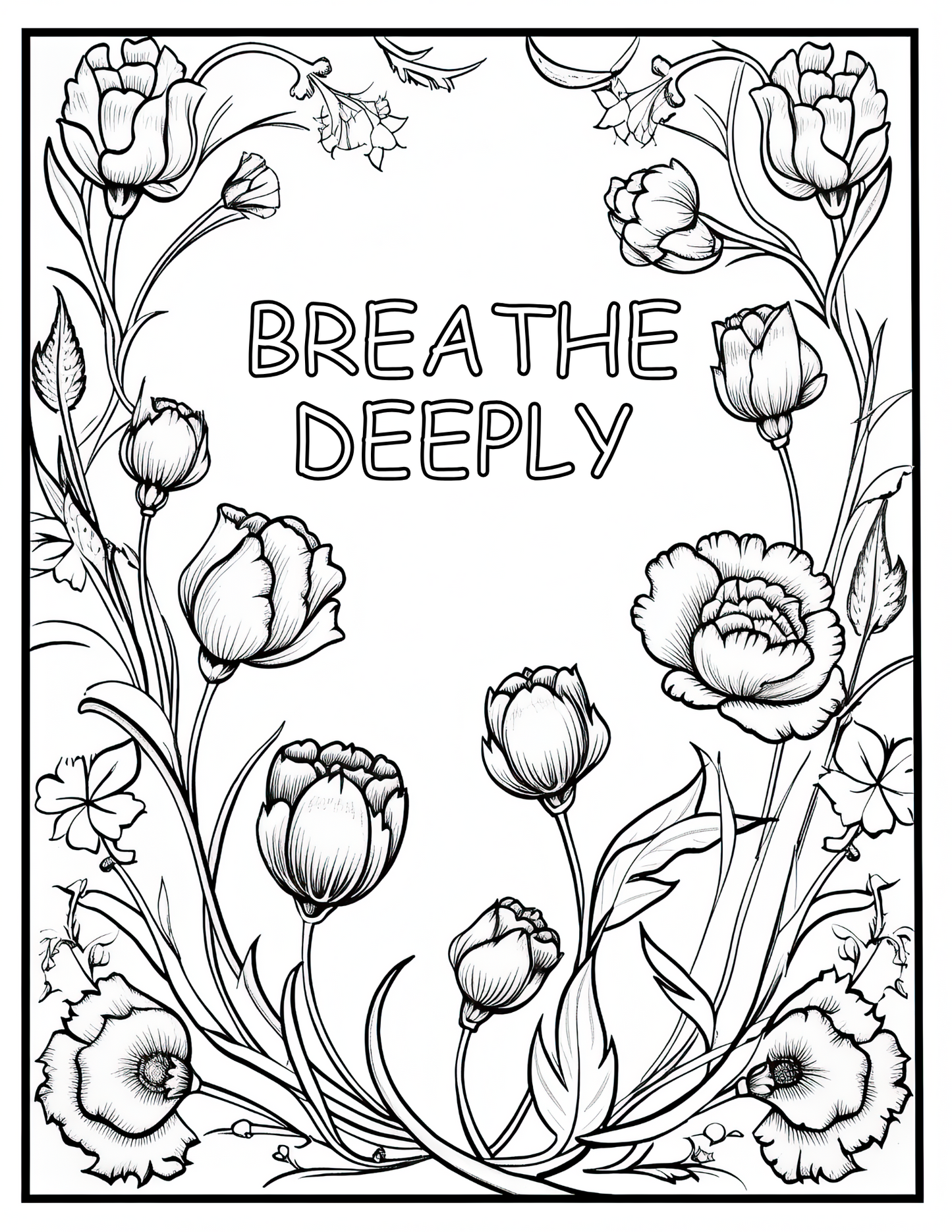 Speak Softly to your Soul Coloring Book