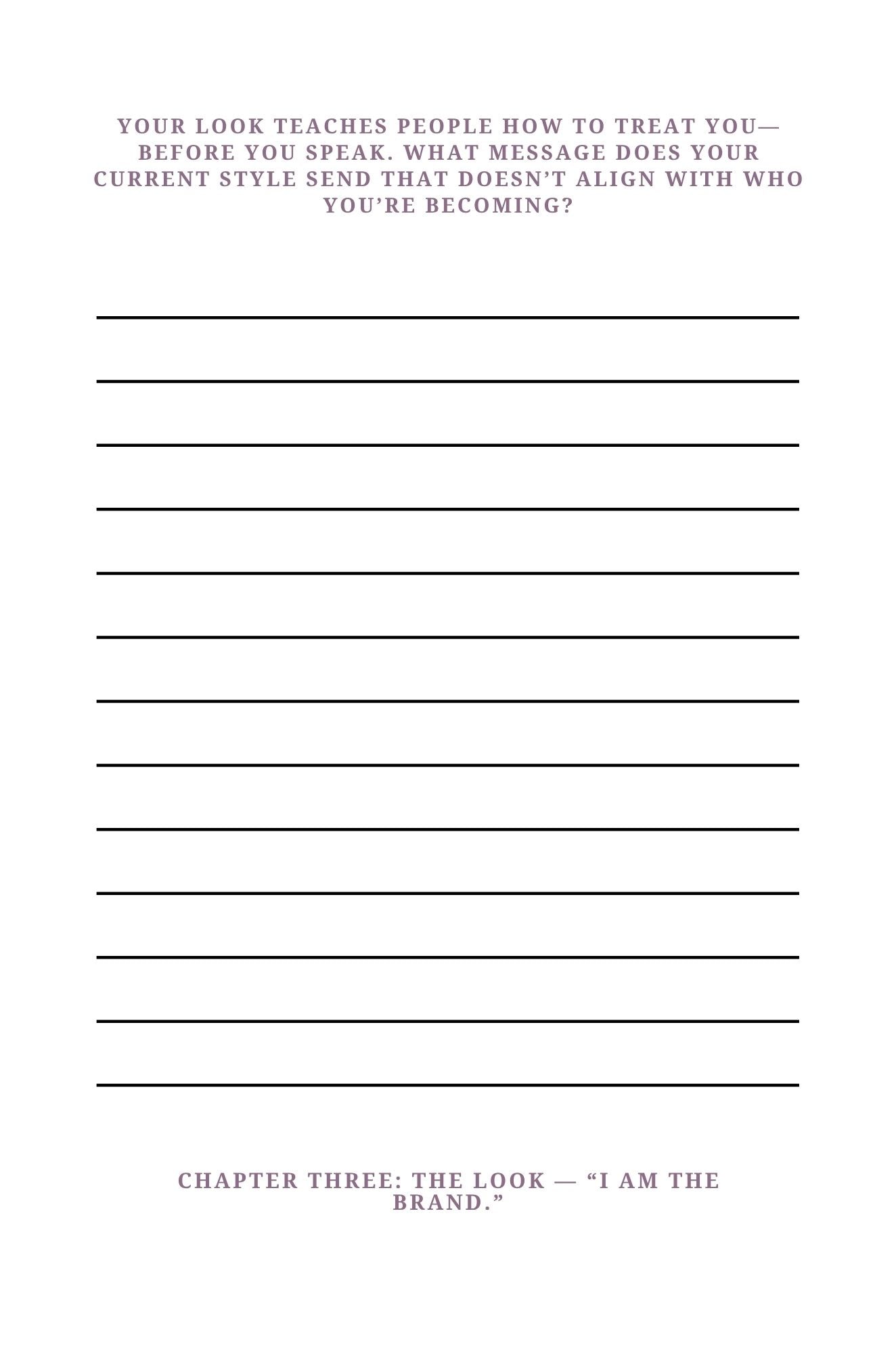 A Bold Becoming Journal