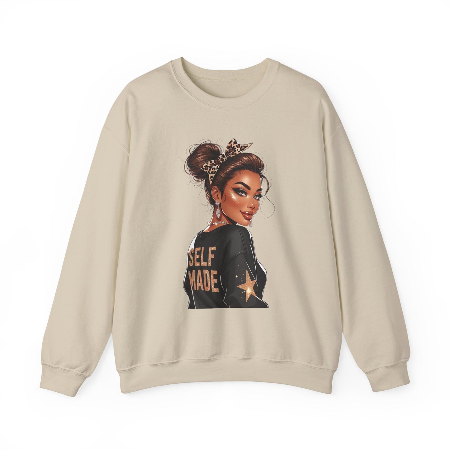 Self Made Crewneck Sweatshirt, Empowerment Gift