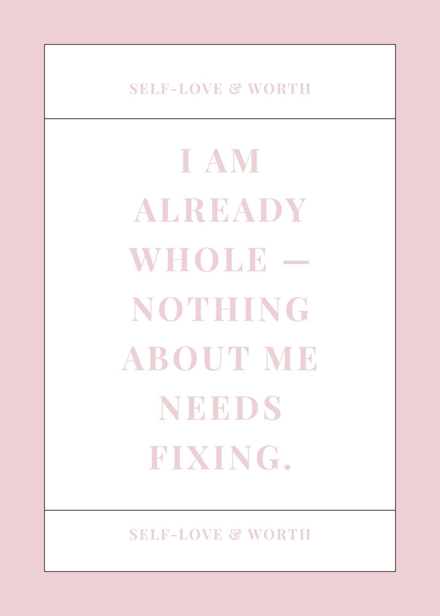 50 Brazen & Beautifully Flawed Affirmation Cards