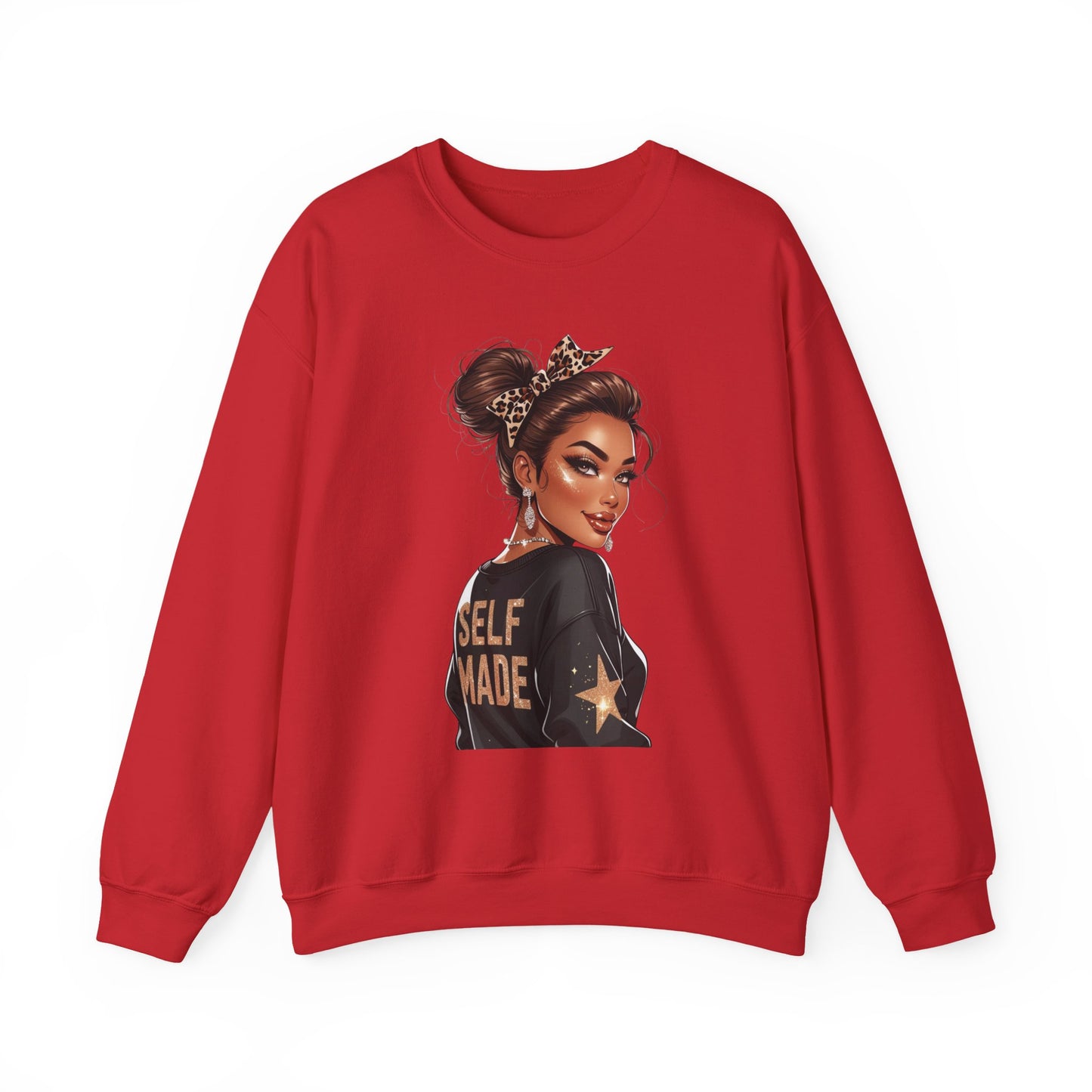 Self Made Crewneck Sweatshirt, Empowerment Gift
