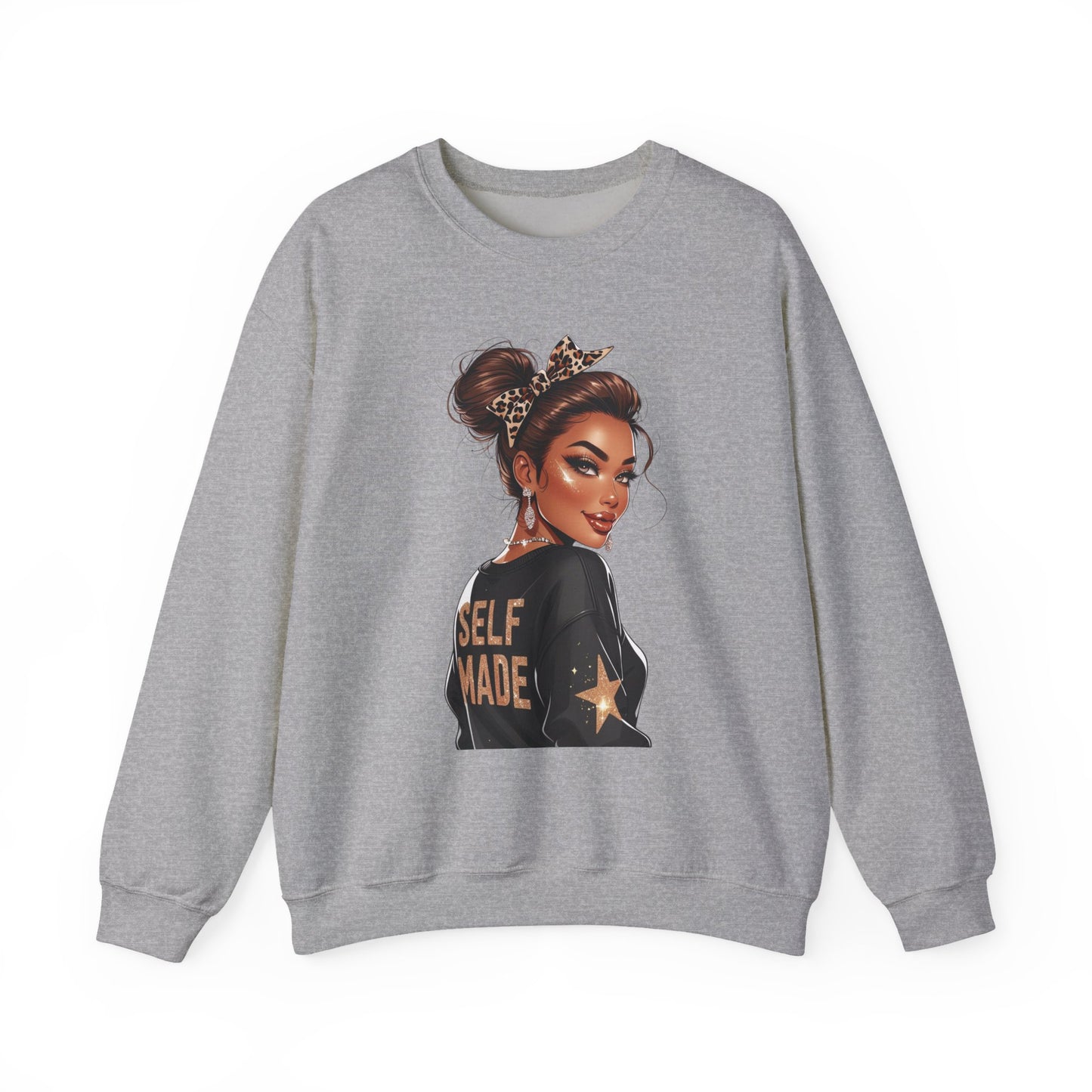 Self Made Crewneck Sweatshirt, Empowerment Gift