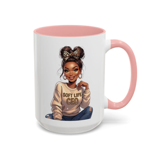 Soft Life CEO Accent Coffee Mug