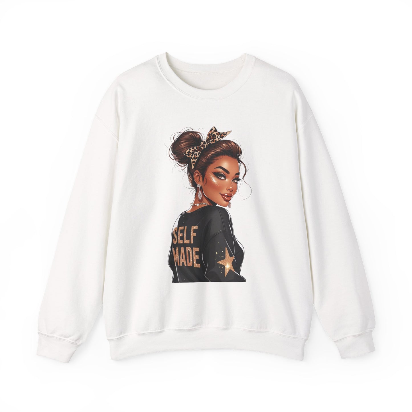 Self Made Crewneck Sweatshirt, Empowerment Gift