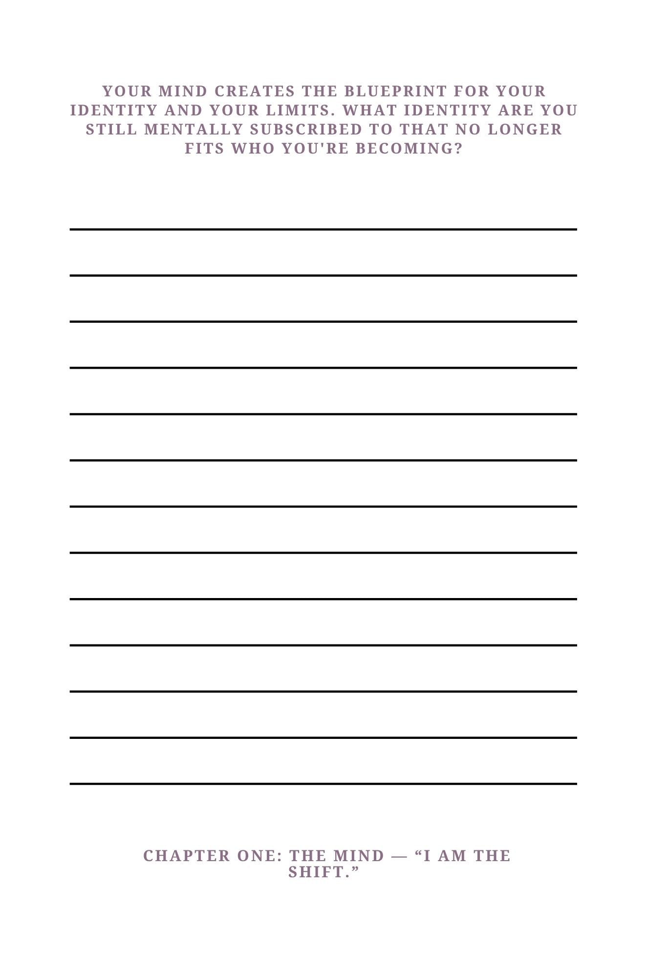 A Bold Becoming Journal
