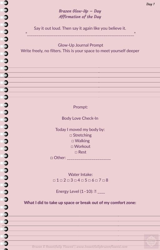 30-Day Brazen Glow up kit